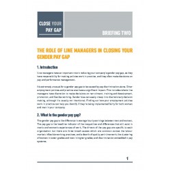 2. The role of line managers in closing your gender pay gap